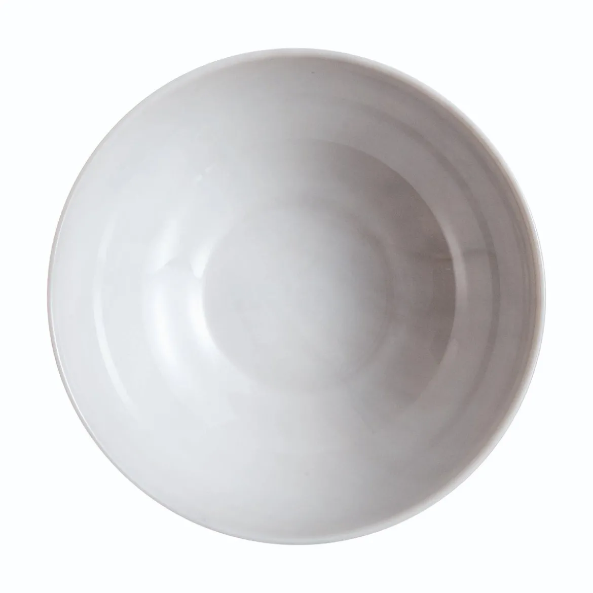 6 assiettes creuses Diwali Marble Gris 20cm