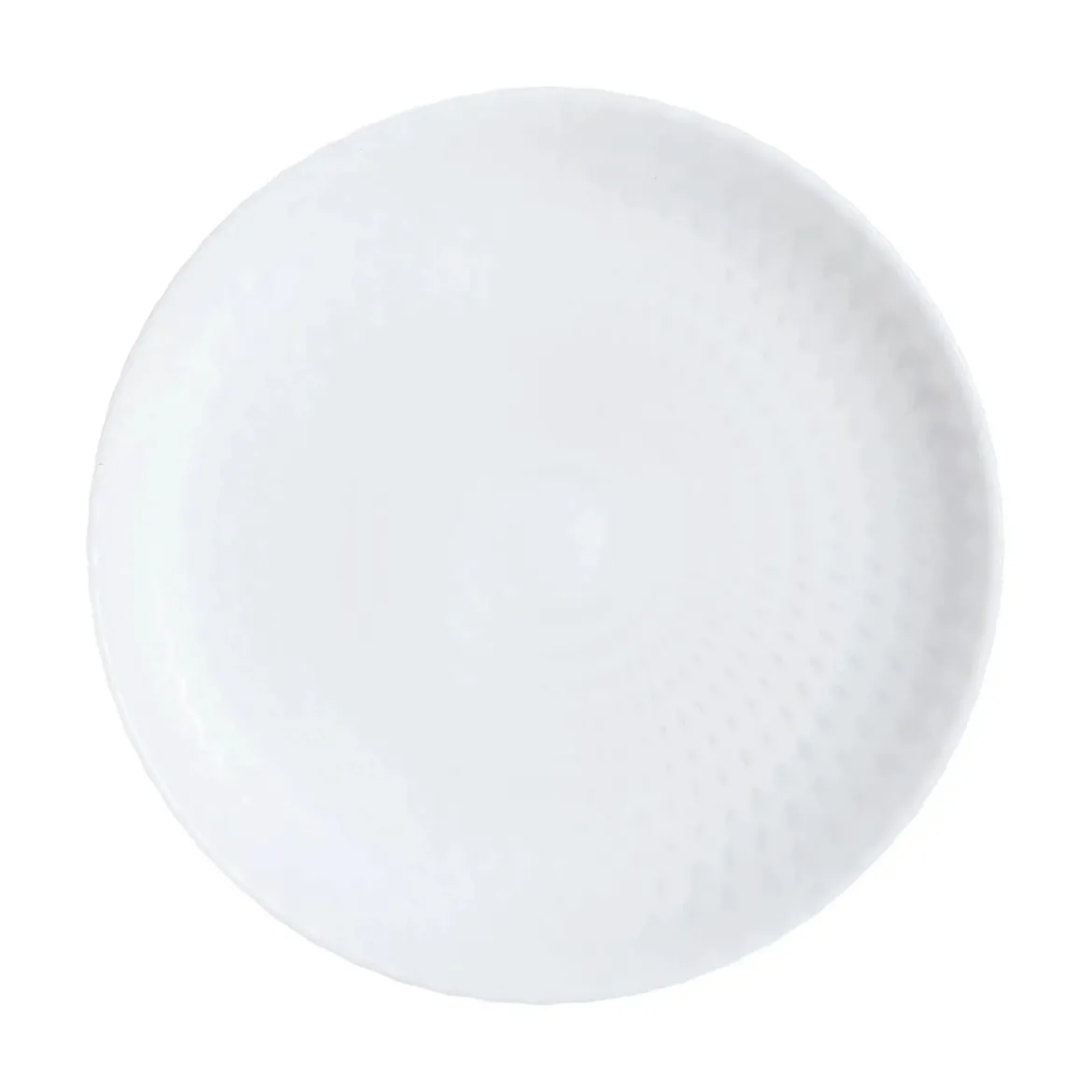 Assiette à dessert blanche 19 cm Pampille