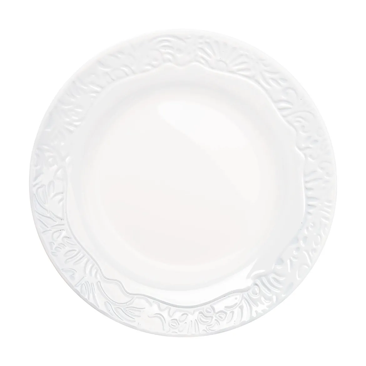 Assiette creuse blanche 22 cm Danbury