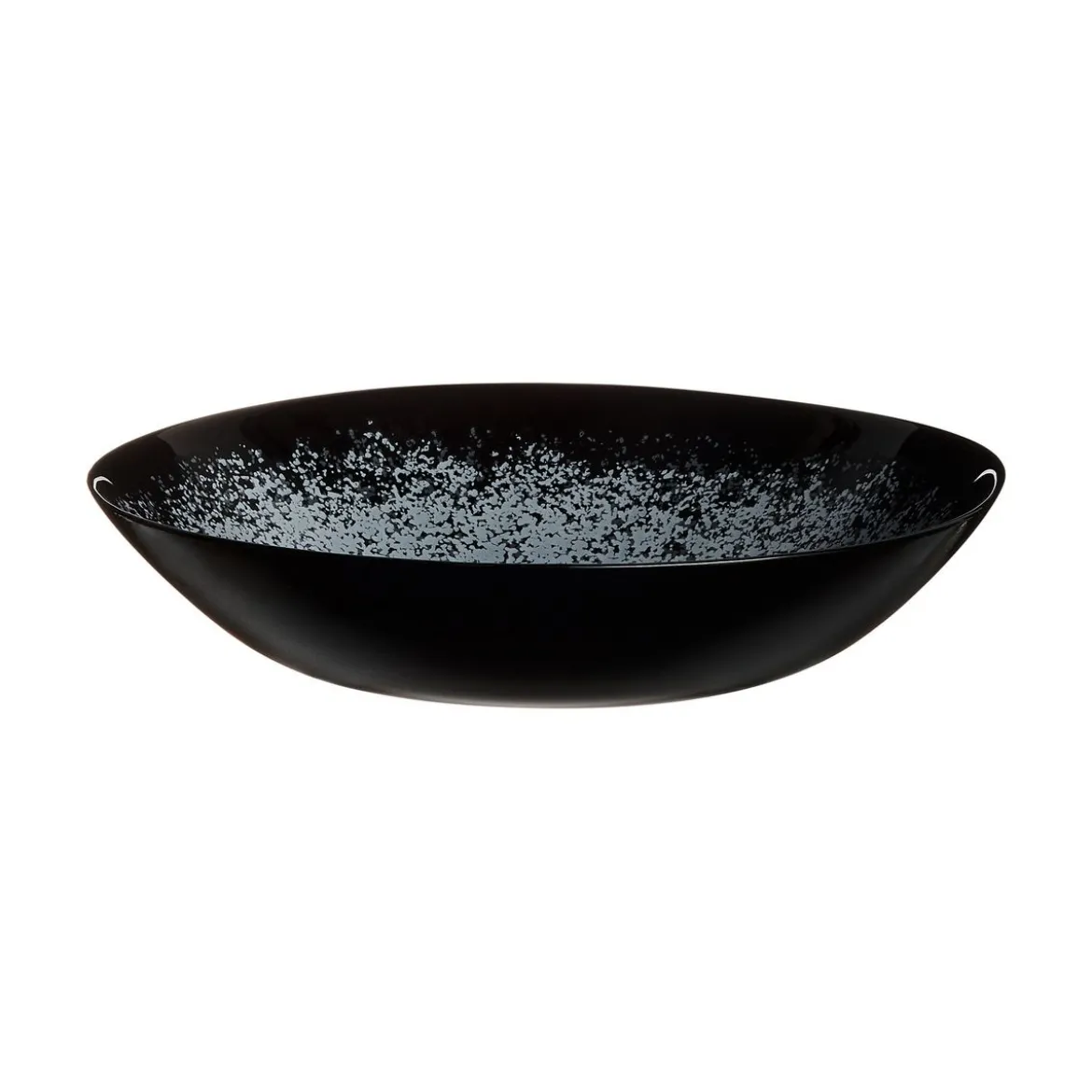 Assiette creuse noire 20 cm Slate