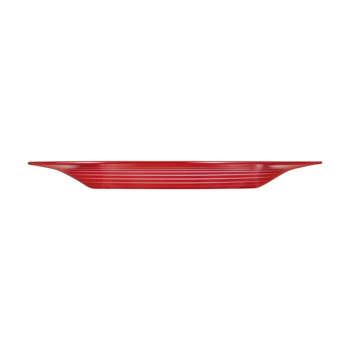 Assiette dessert rouge 19,5 cm Factory