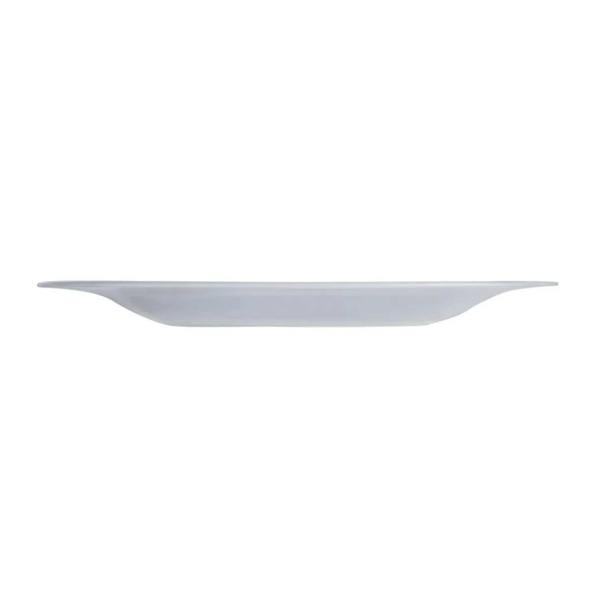 Assiette grise 19 cm Carine
