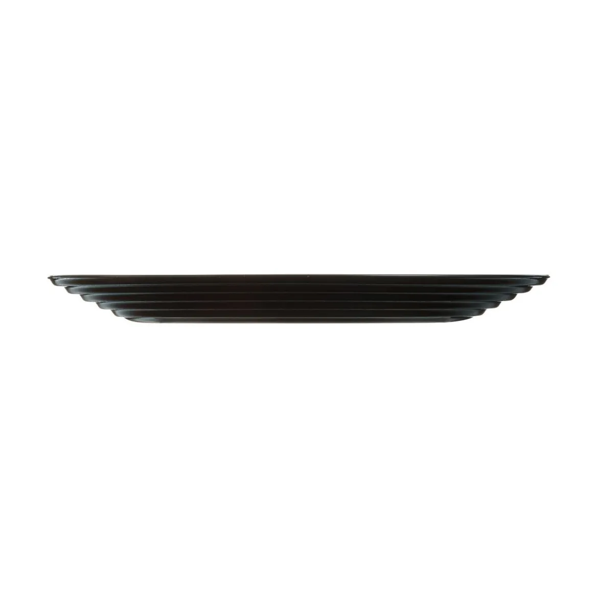 Assiette noire 25 cm Harena