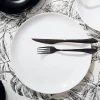 Assiette plate blanche 25 cm Diwali
