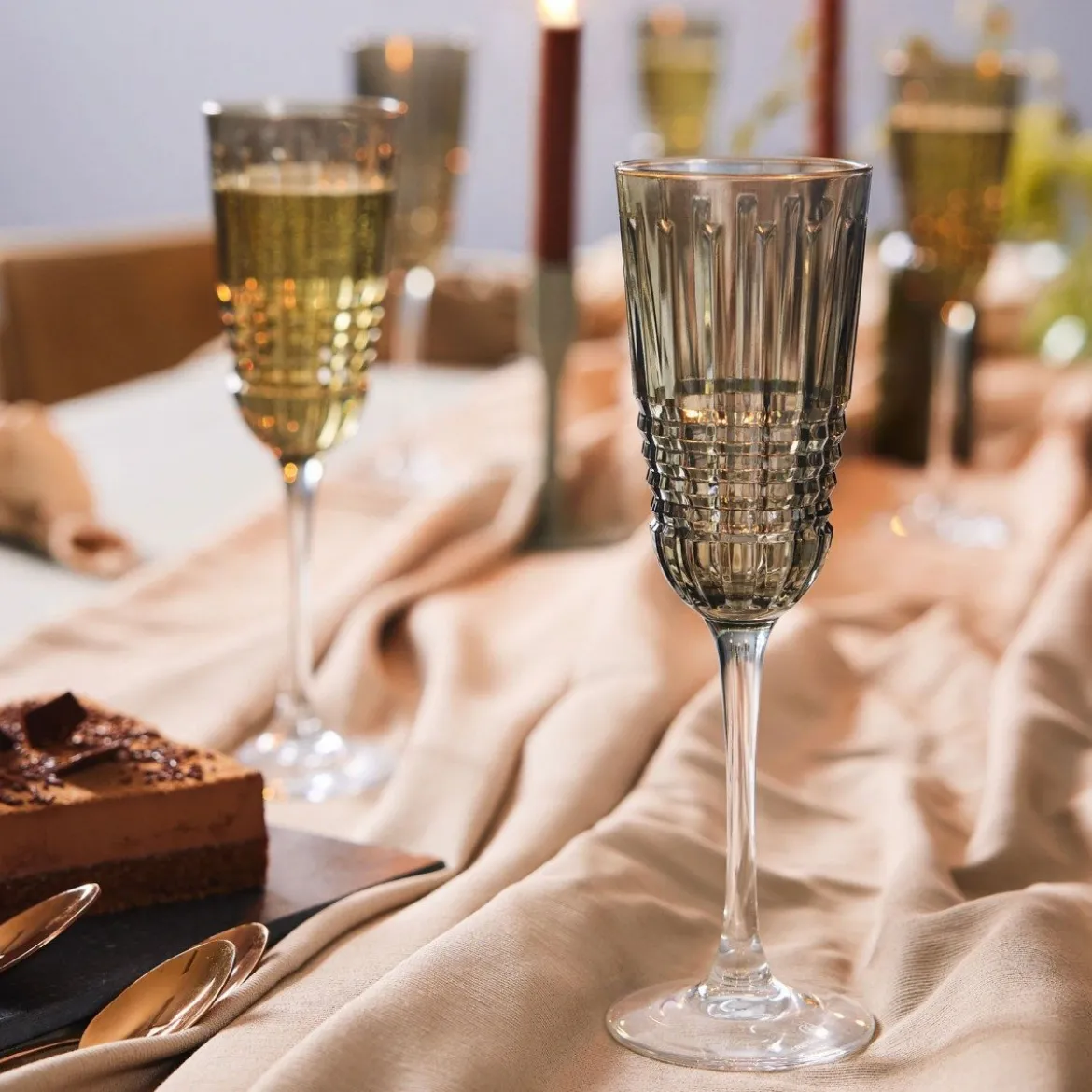 Flûte 17 cl Rendez-Vous Brume Marron