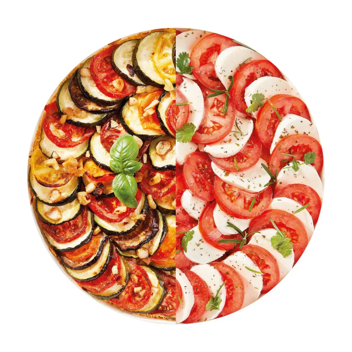 Plat de cuisson blanc 22 cm Smart Cuisine Diwali