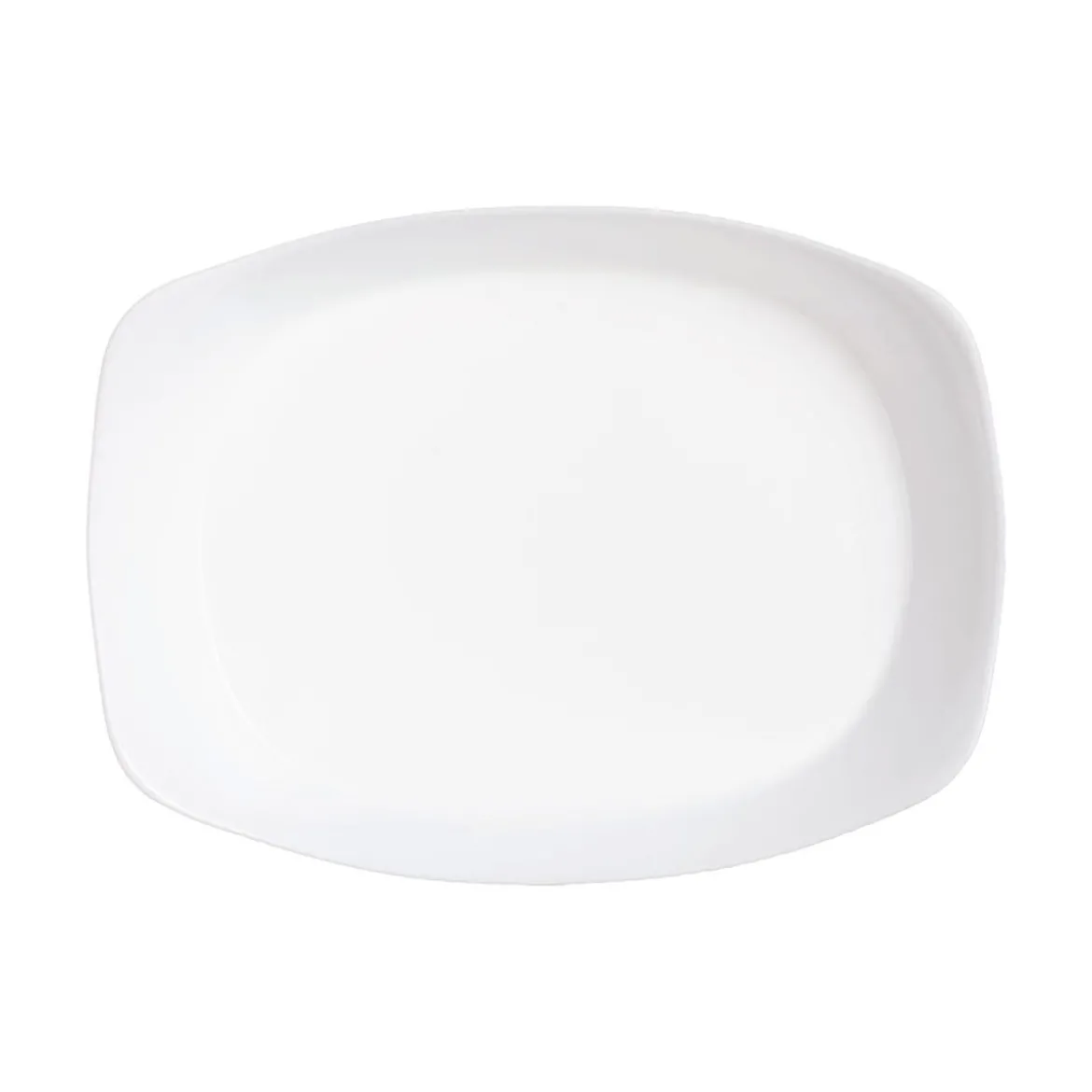 Plat de cuisson blanc 34 x 25 cm Smart Cuisine Wavy