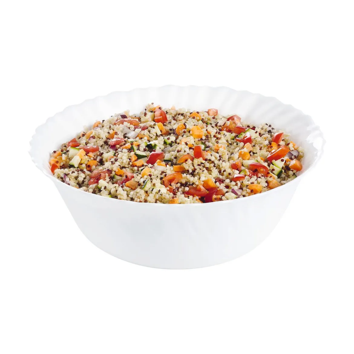 Saladier blanc 25 cm Feston