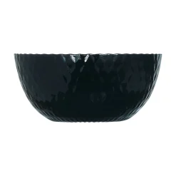 Saladier noir 24 cm Pampille